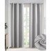  Taren Grommet Top Blackout Window Panel Pair, 42″ x 84, Gray