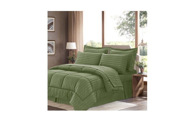 Dobby Embossed King 4-Pc Comforter Set