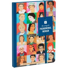 Talking Tables Phenomenal Women Notebook, Blue