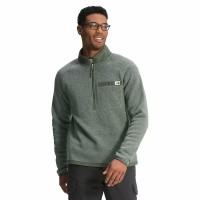 The North Face Men’s Gordon Lyons 1/4 Zip Top, Laurel Wreath Green, XX-Large