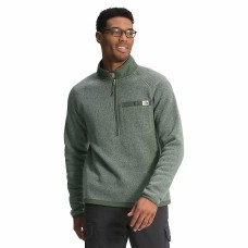 The North Face Men’s Gordon Lyons 1/4 Zip Top, Laurel Wreath Green, XX-Large