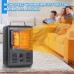  5120 BTU 1500W Deluxe Utility Heater with Fan Only Option, Black