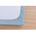 Wrinkle Free Sheet Sets with Deep Pockets & Stain Resistant, 4 pc, 1800 Thread Count Based, Light Blue, California King