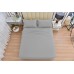  Wrinkle Free Sheet Sets with Deep Pockets & Stain Resistant, 4 pc, 1800 Thread Count Based, Silver, California King
