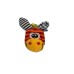  4pcs Infant Baby Wrist Rattles and Foot Socks Developmental Toys, Cute Cow