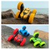  “Spider” Remote Control Double Sided RC Stunt Toy Car, 2.4 G 3-D Stunt Car with Four-Wheel Drive, Twisting Off-Road Deformation Vehicle Drift Car, Best Gift for Kids and Adults, Yellow