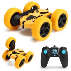 The Season Toys “Spider” Remote Control Double Sided RC Stunt Toy Car2.4 G 3-D Stunt Car with Four-Wheel DriveTwisting Off-Road Deformation Vehicle Drift CarBest Gift for Kids and Adults