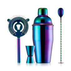 Thirstystone by Cambridge Rainbow 4-Piece Bar Tool Set