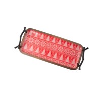 Thirstystone Chalet Wood Serving Tray with Metal Handles