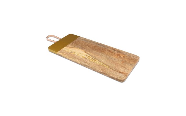  Wood Board with Copper Finish (Brown)