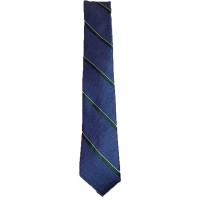 Tommy Hilfiger Men’s Indigo Stripe Classic Dress Tie Silk Blend