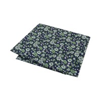 Tommy Hilfiger Men’s Large Floral Conversational Pocket Square, Green