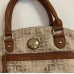 TH Logo, Dome Satchel, Beige