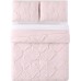  Everyday CS1969BSKG-1500 Pleated Comforter Set, Blush, King