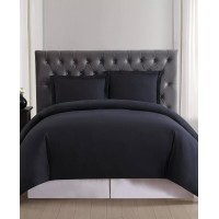 Truly Soft Everyday Duvet Set Bedding, Black, Twin XL