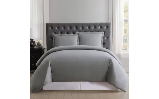  Everyday Twin  Duvet Sets, Gray, King