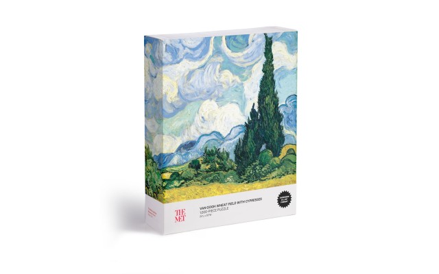 : Wheat Field with Cypresses 1000 pieces Oversize Puzzle