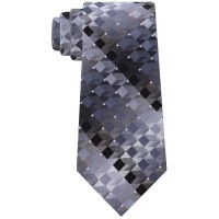 Van Heusen Men’s Hadrian Classic Geometric Ties, Black