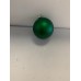  4″ Green Matte Ball Ornament, 6 per Bag