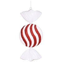 Vickerman Christmas Ornament (2 pack), White, 18′