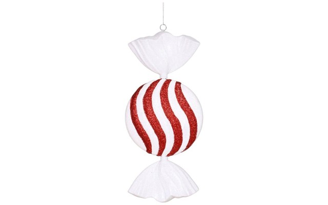  Christmas Ornament (2 pack), White, 18′