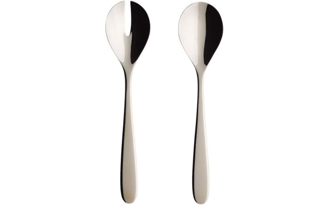 Villeroy & Boch 2-Piece Cutlery Daily Line Salad Servers, stainless steel, 250mm