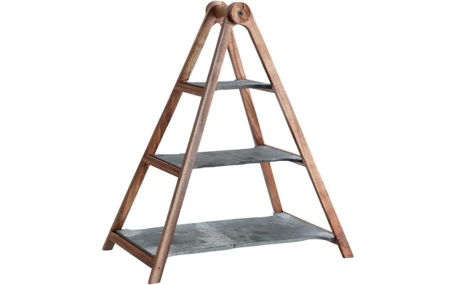 Villeroy & Boch Artesano Original 3 Tier Tray Stand, Holz – Akazie, Brown