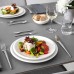 Villeroy & Boch-NewMoon Flat, Stylish Bowl for Serving Dishes, Premium Porcelain, White, Dishwasher Safe, 10 in
