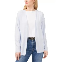 Vince Camuto Womens Cozy Open-Front Cardigan Sweater, Light Blue, XS