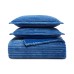  Collection Corduroy 3-Pc. Full/Queen Comforter Set, Navy