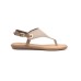  Women’s London Flat Sandal, Taupe, 8M