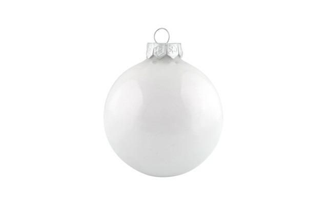  3.25″ Glass Christmas Ornaments – Box of 4
