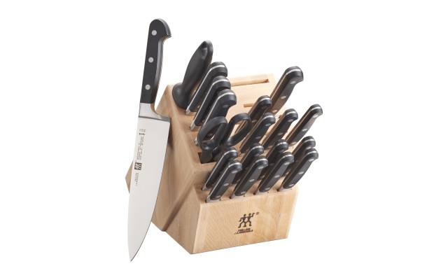  Professional “S” 20-Pc. Cutlery Set, Black