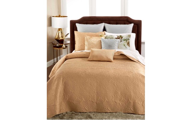2 X I.N.C International Concepts Home Reflection 14″x20″ Pleated Gold Dust/almond Decorative Pillow (Set of 2)