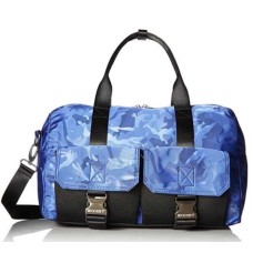 2(X)ist Men’s Nylon Dome Duffle, Cobalt Camo
