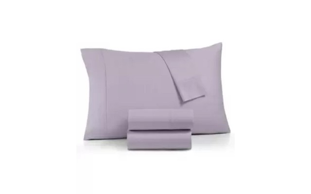 Optimal Performance Stay Fit Cotton Blend 625 Thread Count 4 Pc. Sheet Sets, Purple, Queen