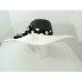  Womens Church Ornate Hat (Black/White, One Size)