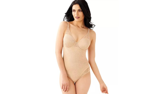  6552, 40C, Ultra Light Bodybriefer, Firm Control, Nude, U.W., Stretch Lace