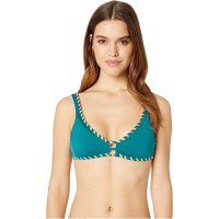 Becca by Rebecca Virtue Women’s Camille Classic Bikini Top Fern D