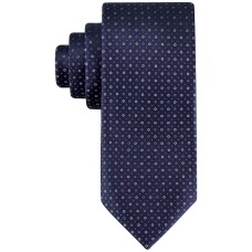 Calvin Klein Men’s Ashton Micro-Dot Tie – Purple