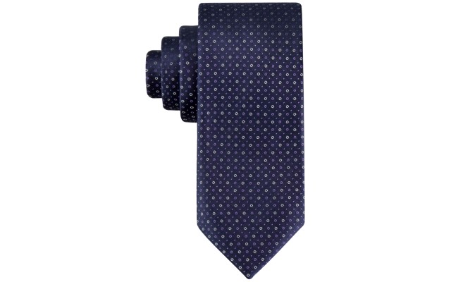  Men’s Ashton Micro-Dot Tie – Purple