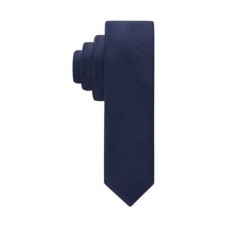 Calvin Klein Men’s Liquid Luxe Skinny 2″ Solid Tie, Navy