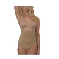 Carnival Seamless High-Waist Control Thong – Nude – L – Carnival Carnival Seamless High-Waist Control Thong – Nude – L – Carnival