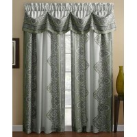 Chapel Hill by Croscill Countess Panel, (Sage, 54-Inch by 63-Inch)