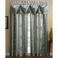 Chapel Hill by Croscill Countess Panel, (Sage, 54-Inch by 63-Inch)