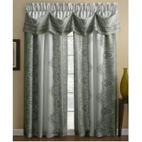 Chapel Hill by Croscill Countess Valance, 72-Inch by 16-Inch, Sage