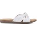  Women’s Favorite Slide Sandal, White, 10M