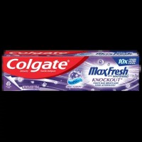 Colgate Maxfresh With Whitening Knockout Mint Fusion Toothpaste, 6 Oz