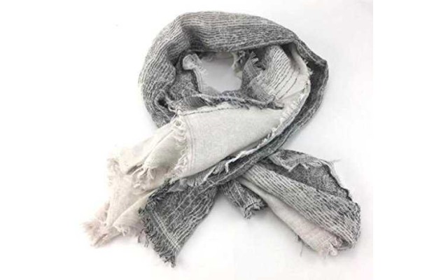 Collection XIIX Women’s Bandana Jamawar Square Scarf Black