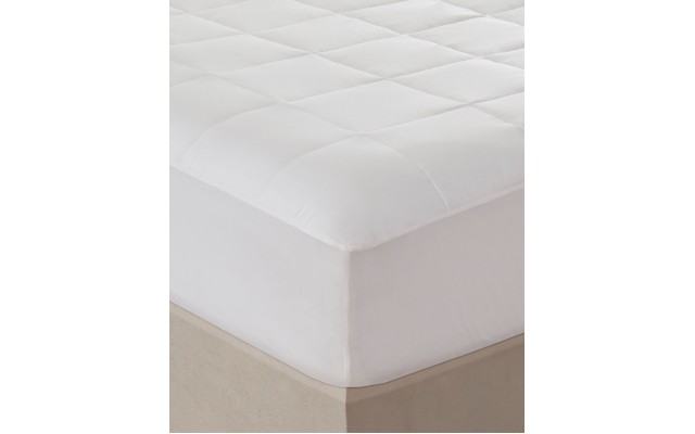  Solid Print Mattress Pad, King